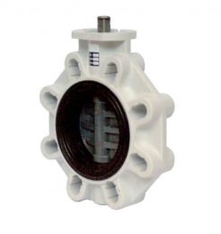 PVC butterfly valve Wafer