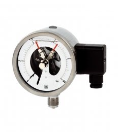 Pressure gauge MCE18 with electric contacts
