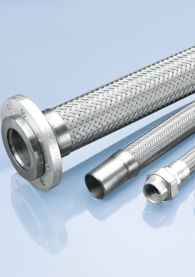 tubi flessibili e compensatori, Flexible metal hose and expansion joints